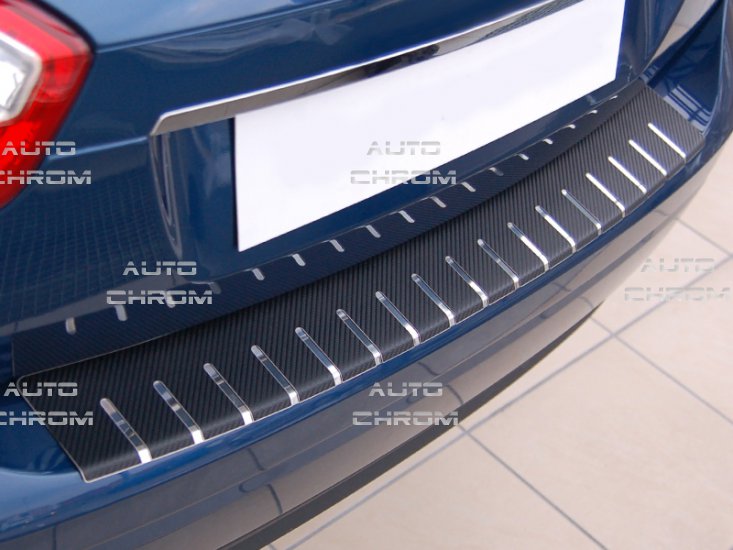 Nerez ochrana nraznku karbon Chevrolet Aveo III Sedan - Kliknutm na obrzek zavete