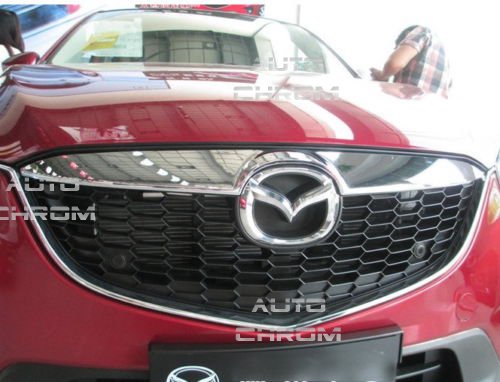 Chrom lita pedn masky Mazda CX5 I - Kliknutm na obrzek zavete