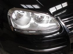 Chrom rmeky pednch svtel Volkswagen Golf 5 Hatchback