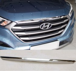 Chrom lita pedn kapoty Hyundai Tucson III 2018-