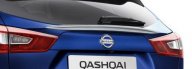Nerez lita kufru nad SPZ Nissan Qashqai J11 Facelift