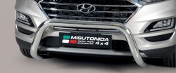 Nerez pedn ochrann rm 76 mm Hyundai Tucson III 2018-
