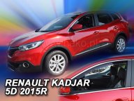 Deflektory oken - ofuky Renault Kadjar pedn