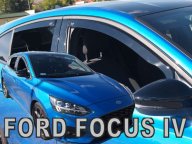 Deflektory oken - ofuky Ford Focus IV HB - pedn + zadn