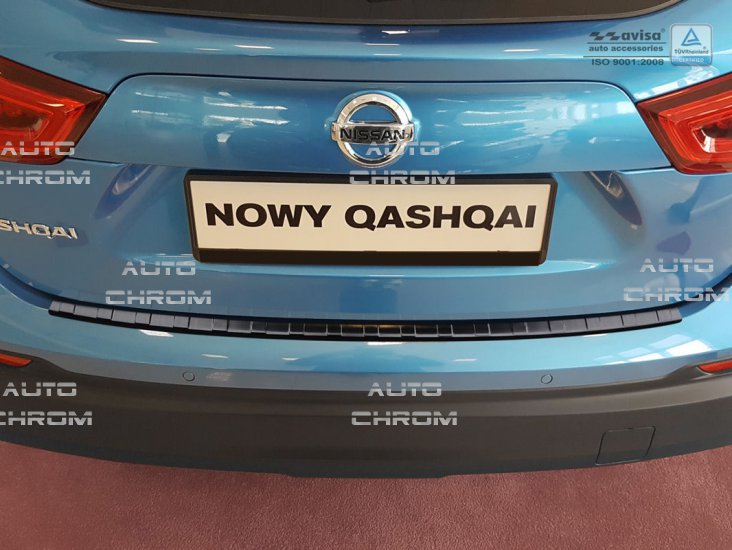 Nerez ochrana nraznku grafit Nissan Qashqai J11 Facelift - Kliknutm na obrzek zavete