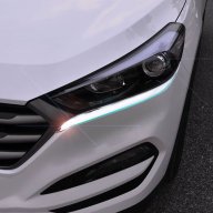 Chrom lišty předních světel Hyundai Tucson III