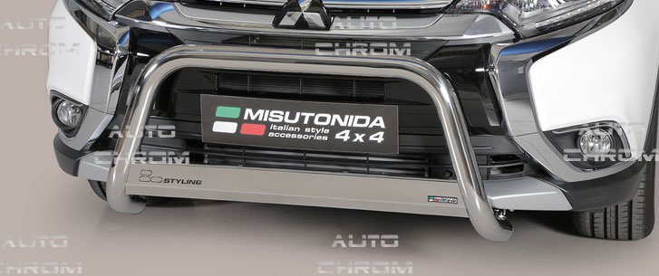 Nerez pedn ochrann rm 63 mm Mitsubishi Outlander III 2015- - Kliknutm na obrzek zavete