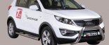 Nerez pedn ochrann rm 76 mm Kia Sportage III