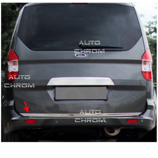 Nerez lita na hranu kufru Ford Tourneo Courier - Kliknutm na obrzek zavete