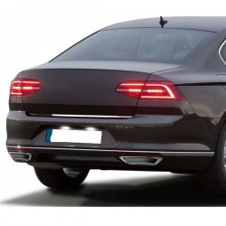 Nerez lita na hranu kufru Volkswagen Passat B8 Sedan