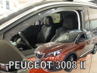 Deflektory oken - ofuky Peugeot 3008 II pedn