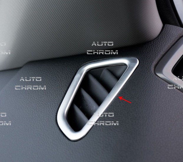 Chrom rmeky vzduchovch prduch Hyundai Tucson III - Kliknutm na obrzek zavete