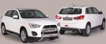 Nerez zadn ochrann rm 76 mm Mitsubishi Asx 2013-2016