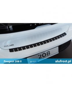 Nerez ochrana nraznku karbon Peugeot 208 2019-