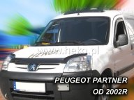 PLK Protiprvanov plexi ofuky Peugeot Partner 02R