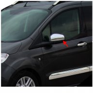 Chrom kryty zrctek Ford Tourneo Courier