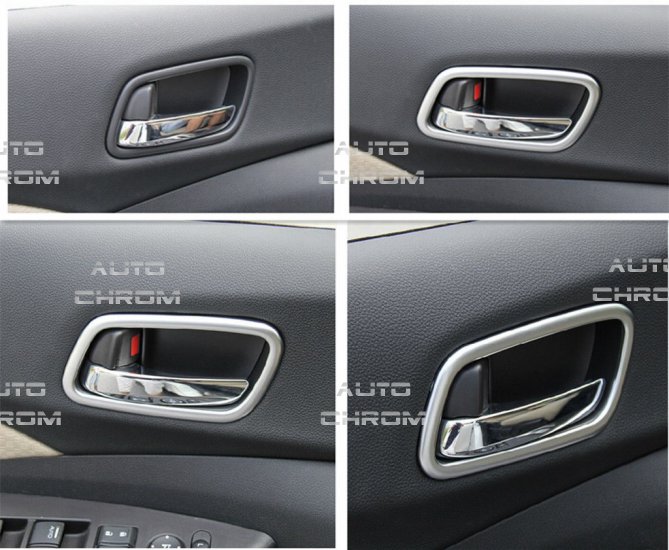 Chrom rmeky vnitnch klik Honda CR-V IV Facelift - Kliknutm na obrzek zavete