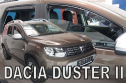 Deflektory oken - ofuky Dacia Duster II pedn + zadn