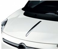 Nerez lita pedn kapoty Fiat 500 L