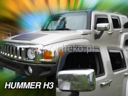 Protiprvanov plexi ofuky Hummer H3 5D