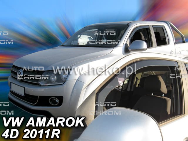 Deflektory oken - ofuky Volkswagen Amarok 2016- - Kliknutm na obrzek zavete