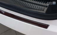 Profilov ochrana nraznku erven karbon Audi Q3