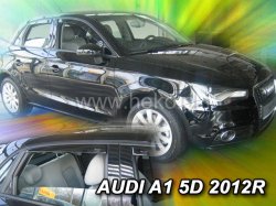 Protiprvanov plexi ofuky Audi A1 5D 12R (+zadn)
