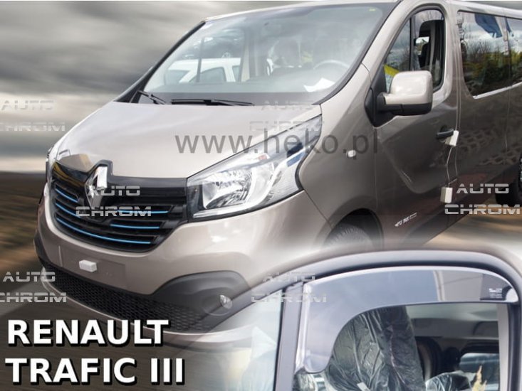 Deflektory oken - ofuky krtk Renault Trafic 2019- - Kliknutm na obrzek zavete