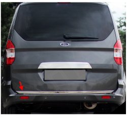 Nerez lita na hranu kufru Ford Tourneo Courier