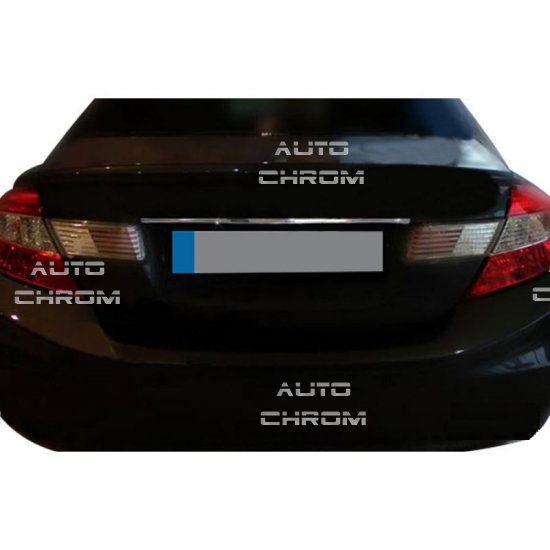 Nerez lita kufru nad SPZ Honda Civic IX Sedan - Kliknutm na obrzek zavete